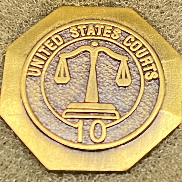 United States Courts 10-15-20 Years of Service Lapel Pins - Picture 3 of 10